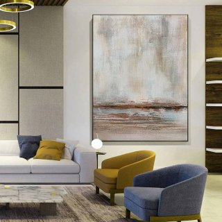 Room Painting Living Brown Abstract Canvas Wall Art 69KI3 Room Painting Living Brown Abstract Canvas Wall Art 69KI3