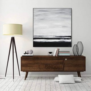Black Painting White Contemporary Abstract Canvas Artwork Y5EPQ Black Painting White Contemporary Abstract Canvas Artwork Y5EPQ