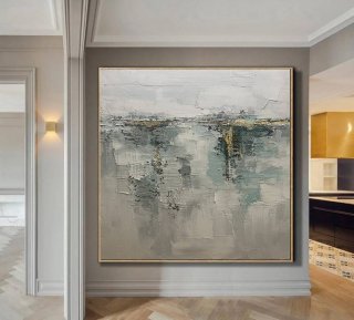 Modern Abstract Gray Golden Abstract Canvas Wall Art IV18W Modern Abstract Gray Golden Abstract Canvas Wall Art IV18W