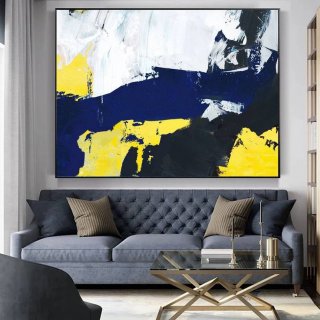 White Abstract Blue Black Abstract Canvas Wall Art 6QGO8 White Abstract Blue Black Abstract Canvas Wall Art 6QGO8